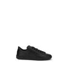 Black Calf Leather Bos Taurus Sneakers