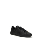 Black Calf Leather Bos Taurus Sneakers