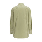 Bicolor Cotton Pattern Shirt