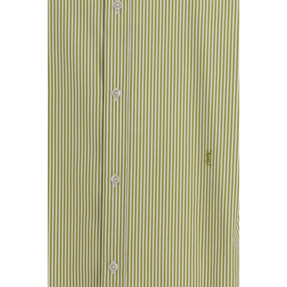 Bicolor Cotton Pattern Shirt