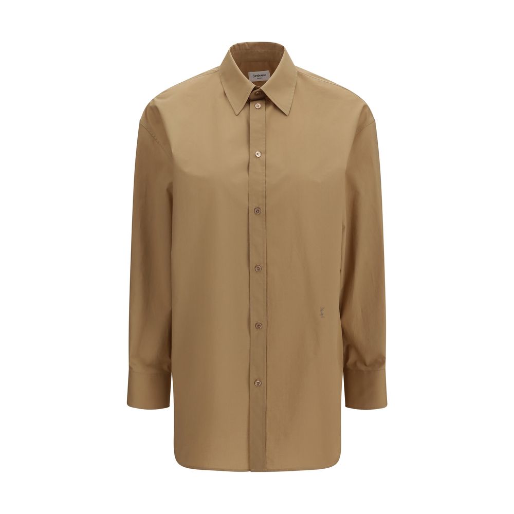 Beige Cotton Shirt