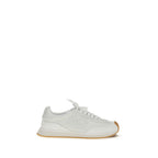 White Calf Leather Bos Taurus Athletic Sneakers