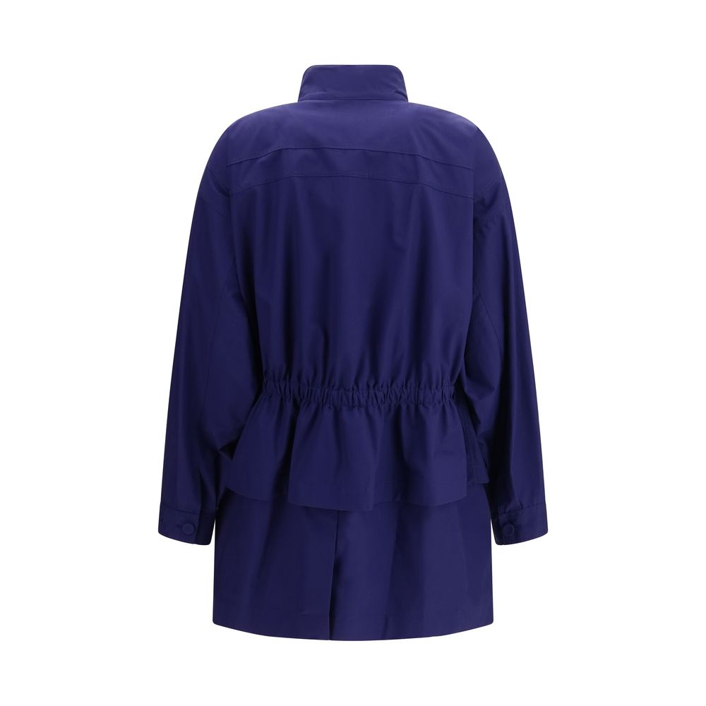 Blue Cotton Parka