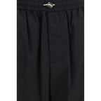 Black Polyamide Cargo Pants