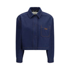 Blue Cotton Denim Jacket