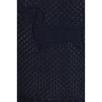 Blue Cotton Cardigan