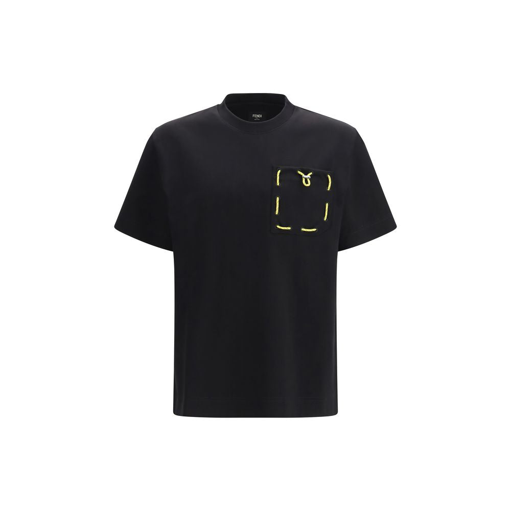 Black Cotton T-Shirt