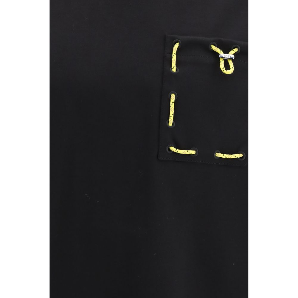 Black Cotton T-Shirt