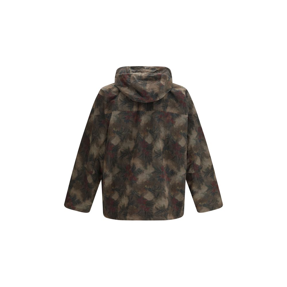 Bicolor Nylon Parka