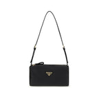 Black Silk Shoulder Bag