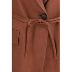 Multicolor Viscose Blazer