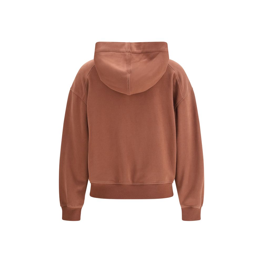 Brown Cotton Sweatshirt