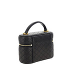 Black Calf Leather Bos Taurus Handbag