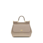 Gray Calf Leather Bos Taurus Handbag