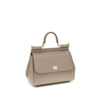 Gray Calf Leather Bos Taurus Handbag