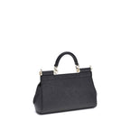 Black Calf Leather Bos Taurus Shoulder Bag