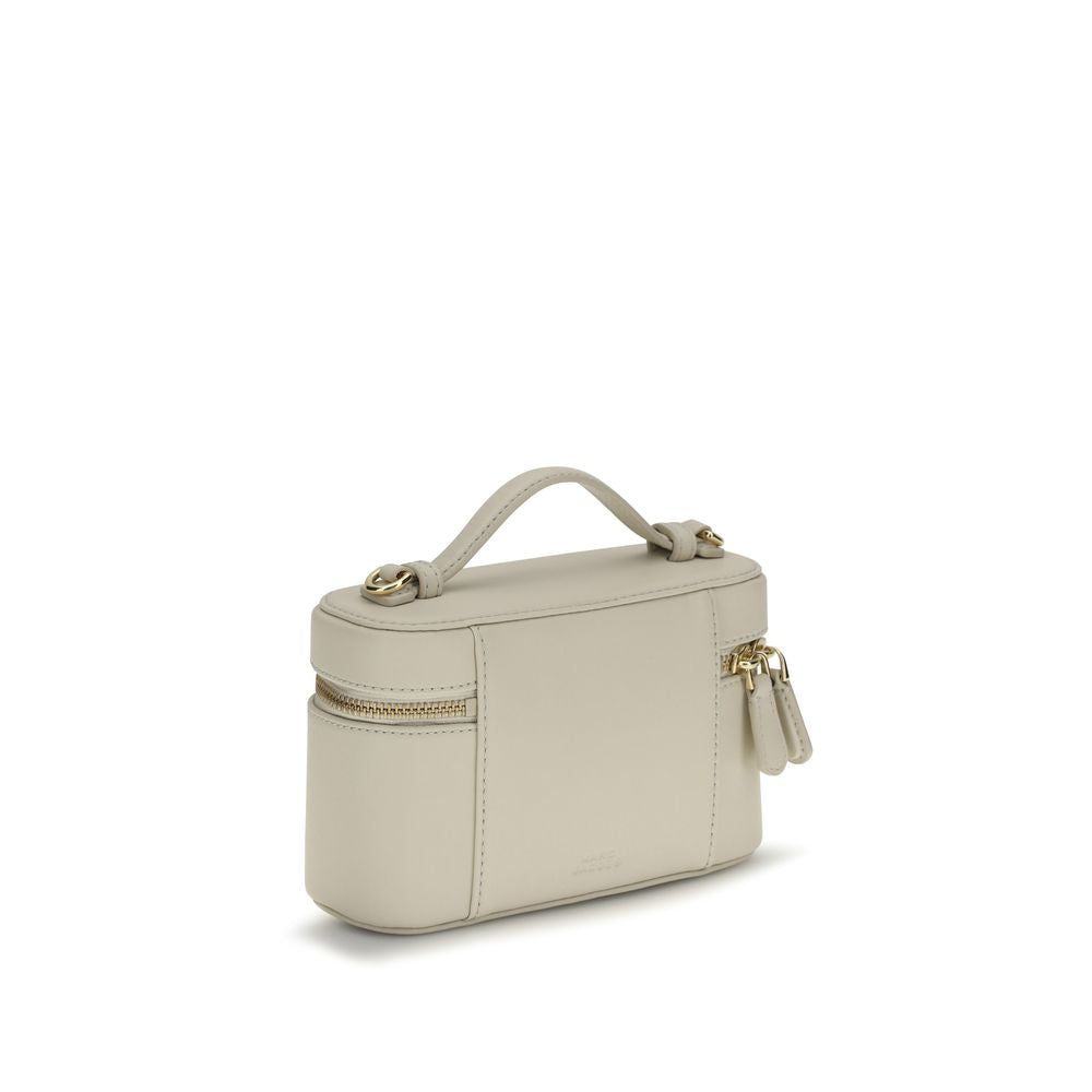 Beige Calf Leather Bos Taurus Handbag