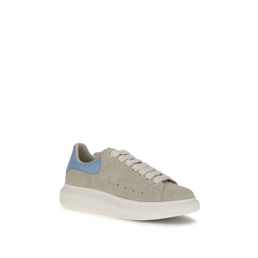 Beige Calf Leather Bos Taurus Chunky Sneakers