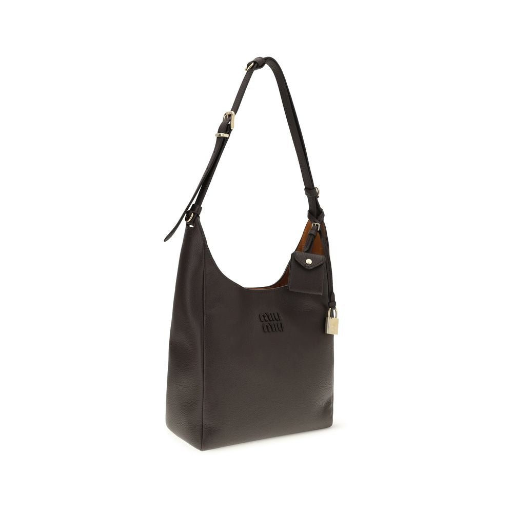Brown Calf Leather Bos Taurus Shoulder Bag
