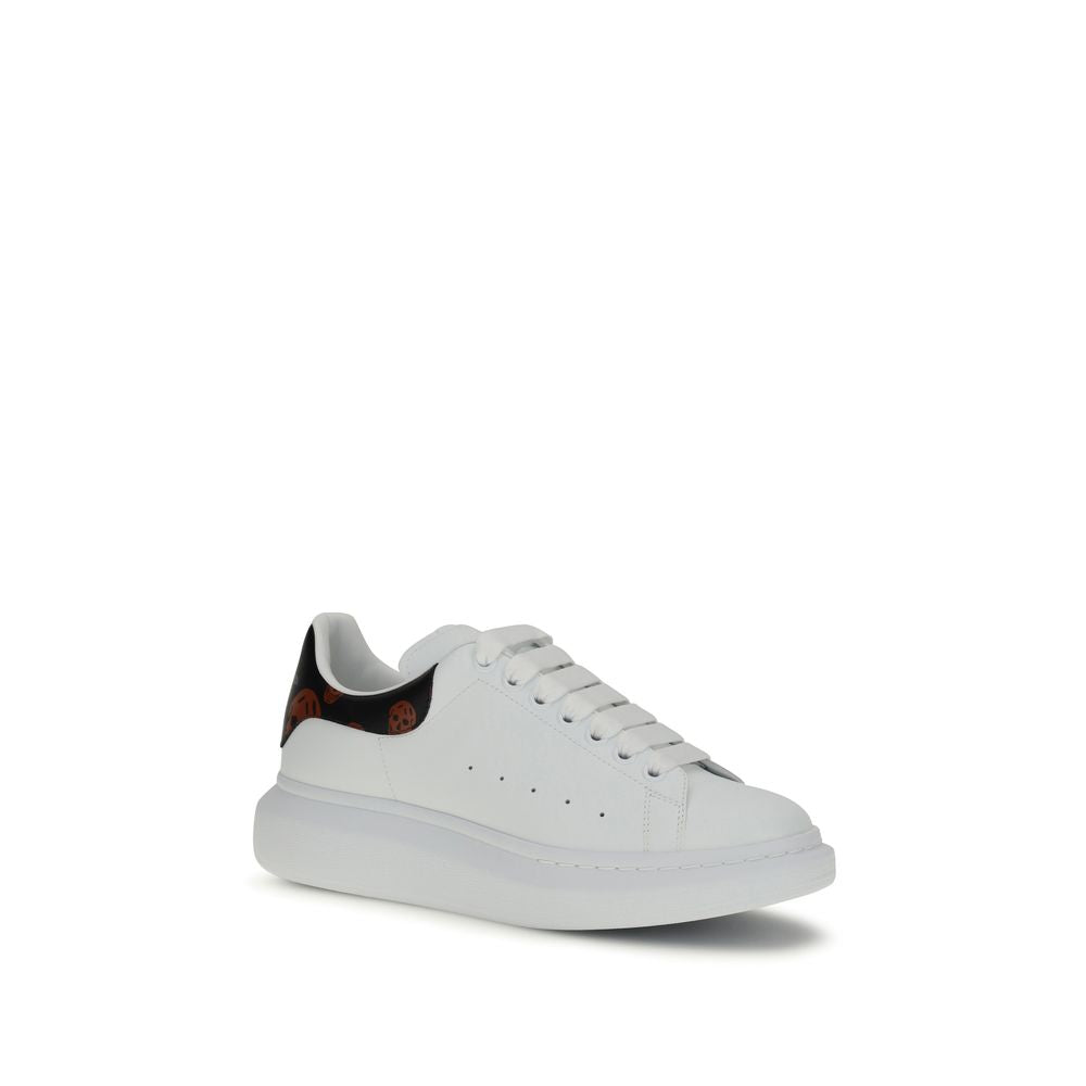 White Calf Leather Bos Taurus Low Top Sneakers