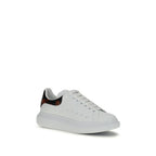 White Calf Leather Bos Taurus Low Top Sneakers