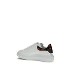 White Calf Leather Bos Taurus Low Top Sneakers