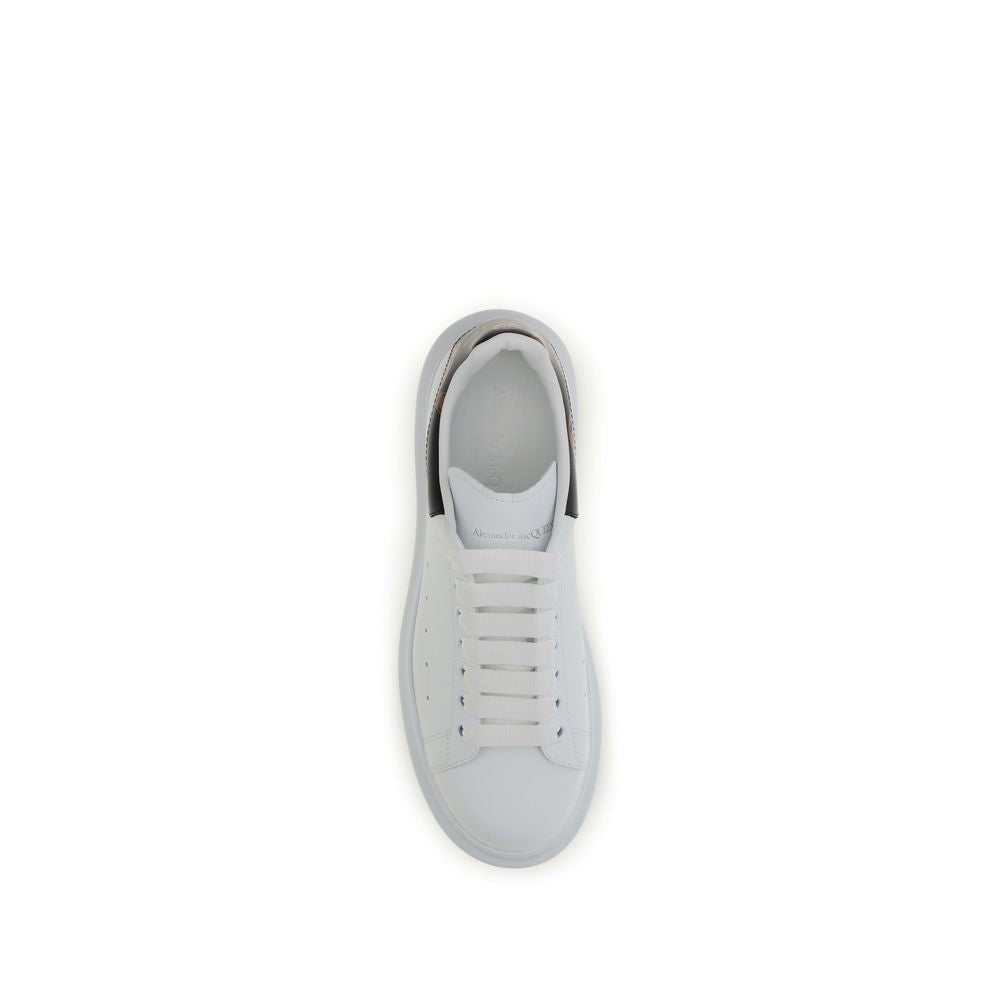 White Calf Leather Bos Taurus Low Top Sneakers