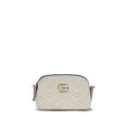 White Calf Leather Bos Taurus Shoulder Bag