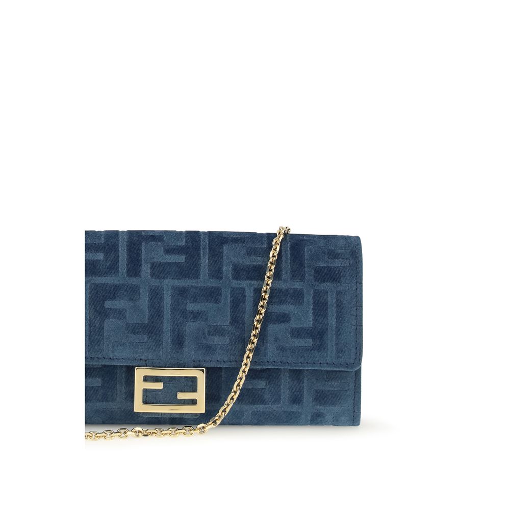 Blue Cotton Wallet