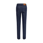 Blue Cotton Slim Fit Jeans