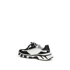 Black Calf Leather Bos Taurus Athletic Sneakers