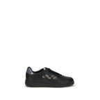Black Calf Leather Bos Taurus Low Top Sneakers