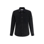 Black Cotton Dress Shirt