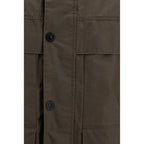 Brown Polyester Rain Coat
