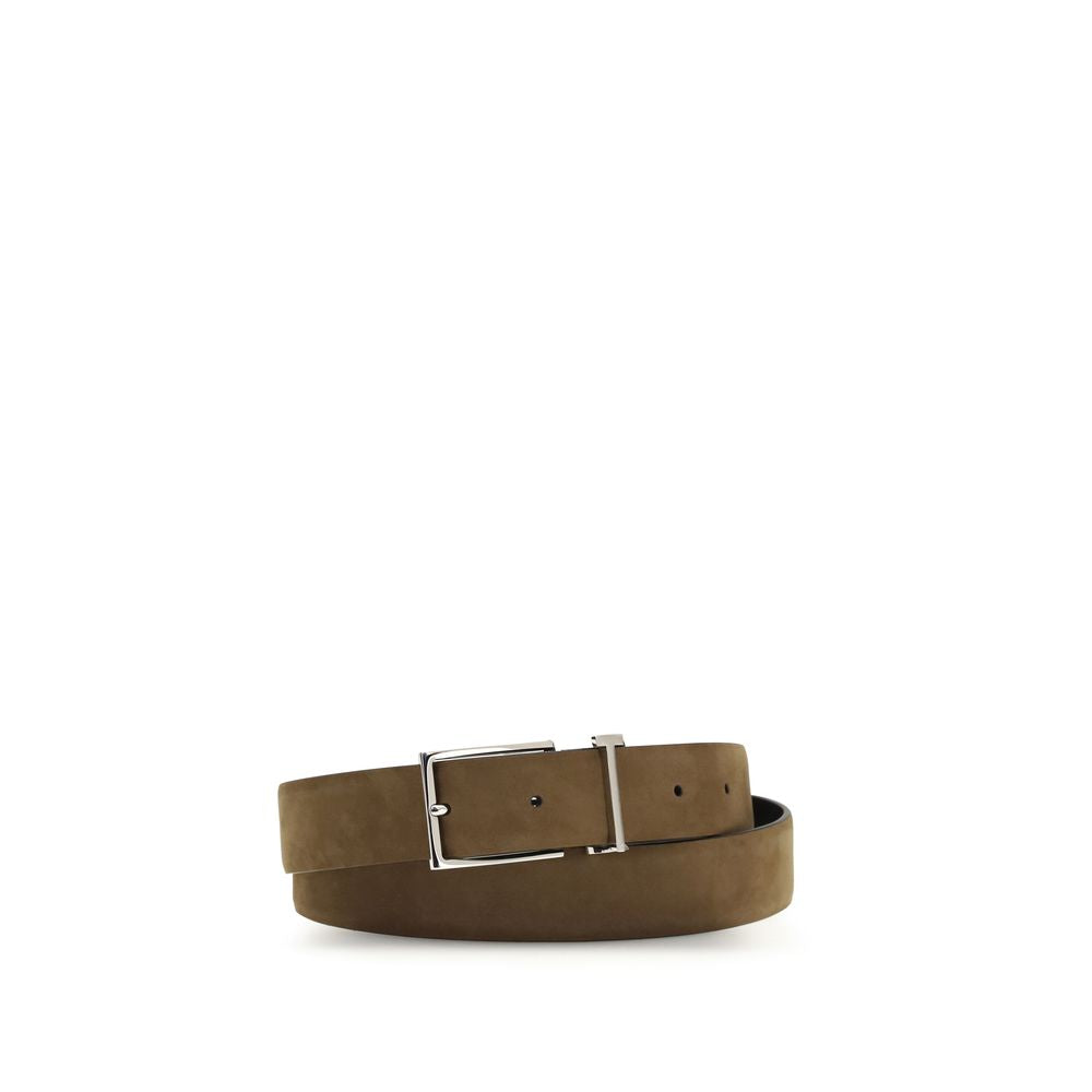 Brown Calf Leather Bos Taurus Regular Belt