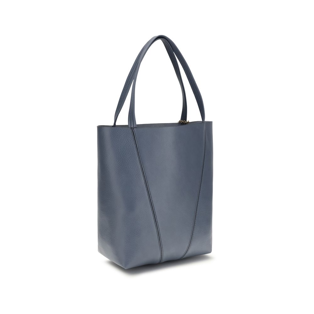 Blue Calf Leather Bos Taurus Shoulder Bag