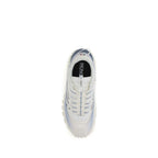Blue Polyamide Athletic Sneakers