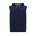 Blue Cotton Sweatshirt