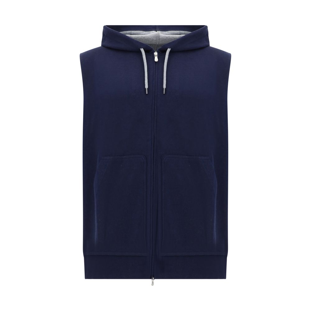 Blue Cotton Sweatshirt