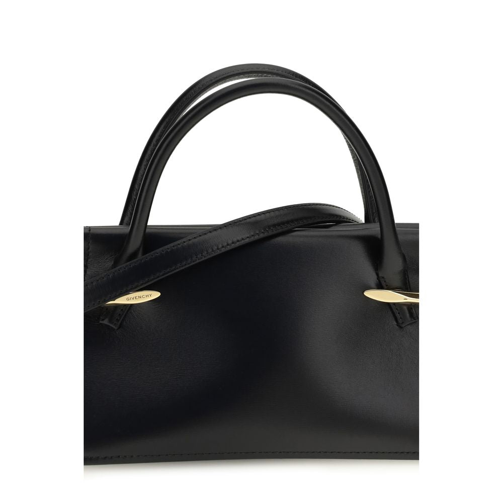 Black Calf Leather Bos Taurus Handbag