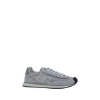 Gray Fabric Athletic Sneakers