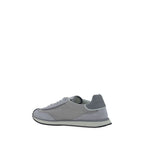 Gray Fabric Athletic Sneakers