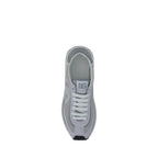 Gray Fabric Athletic Sneakers