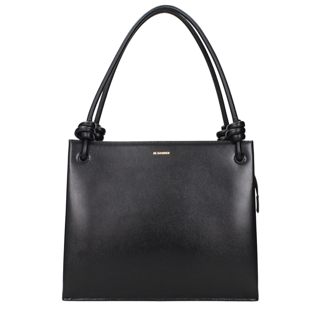Black Leather Handbag
