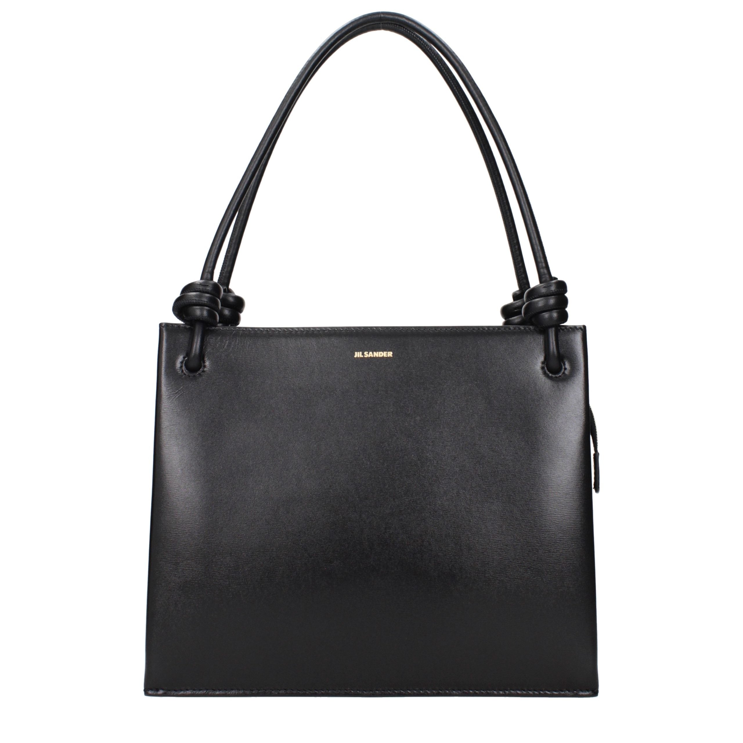 Black Leather Handbag