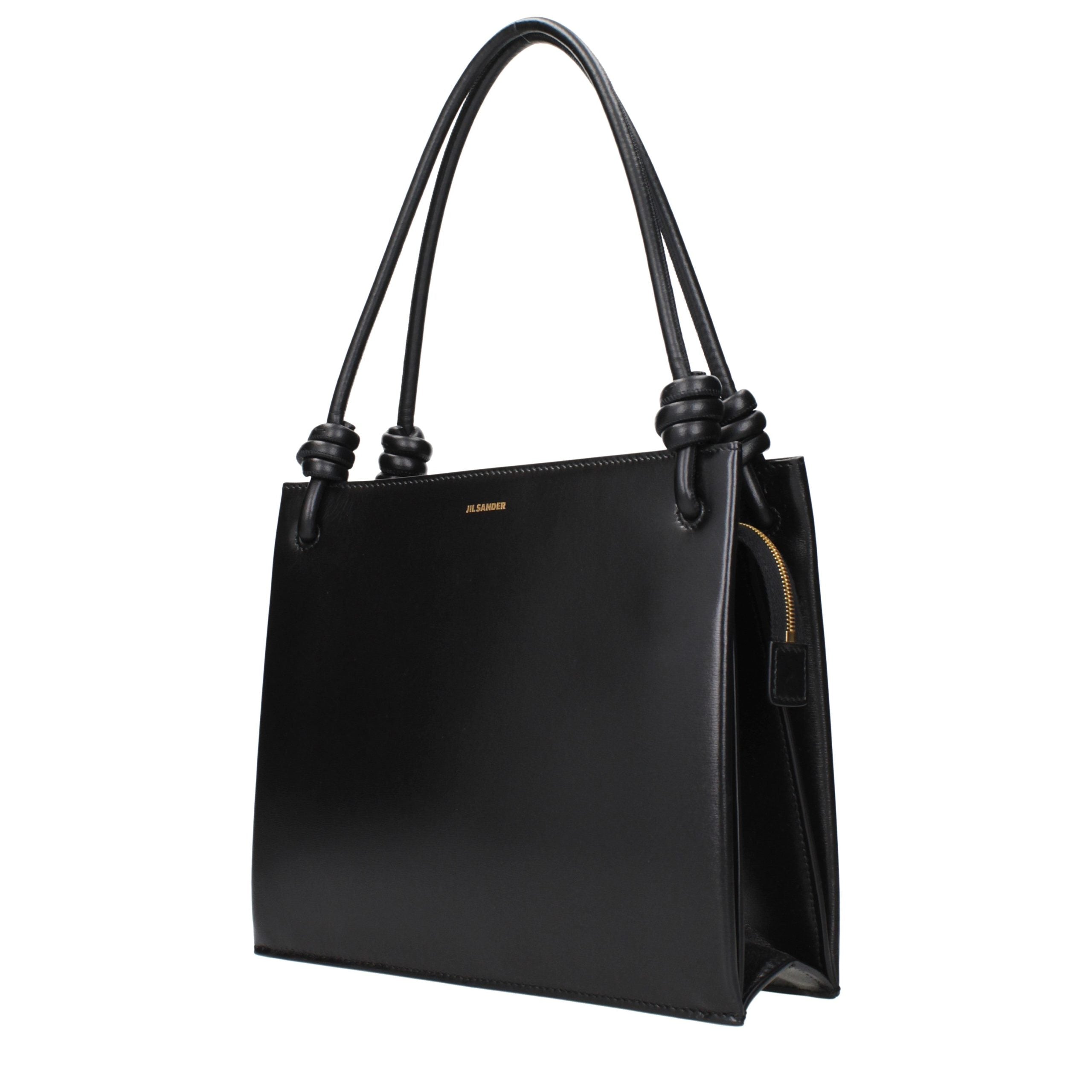 Black Leather Handbag