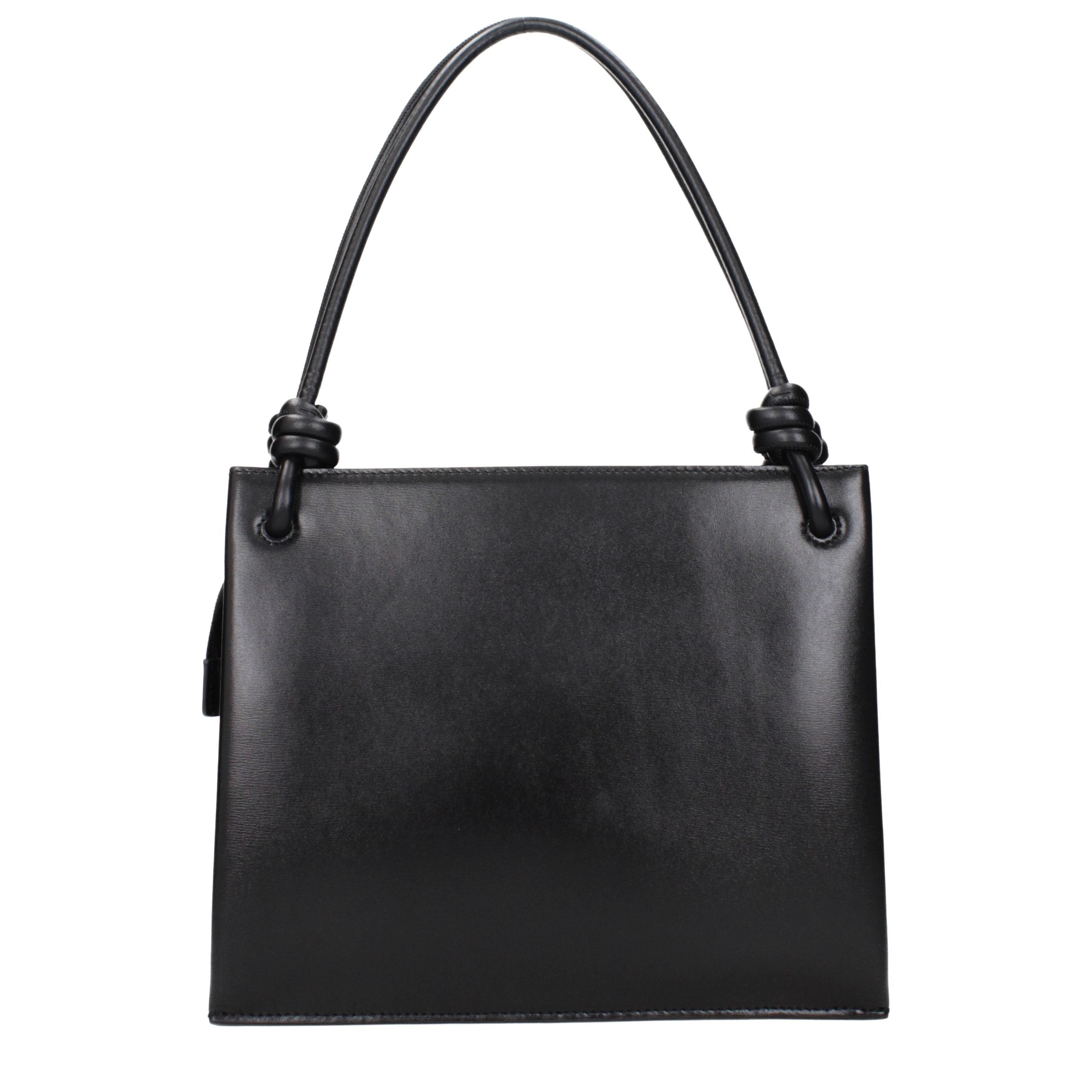 Black Leather Handbag