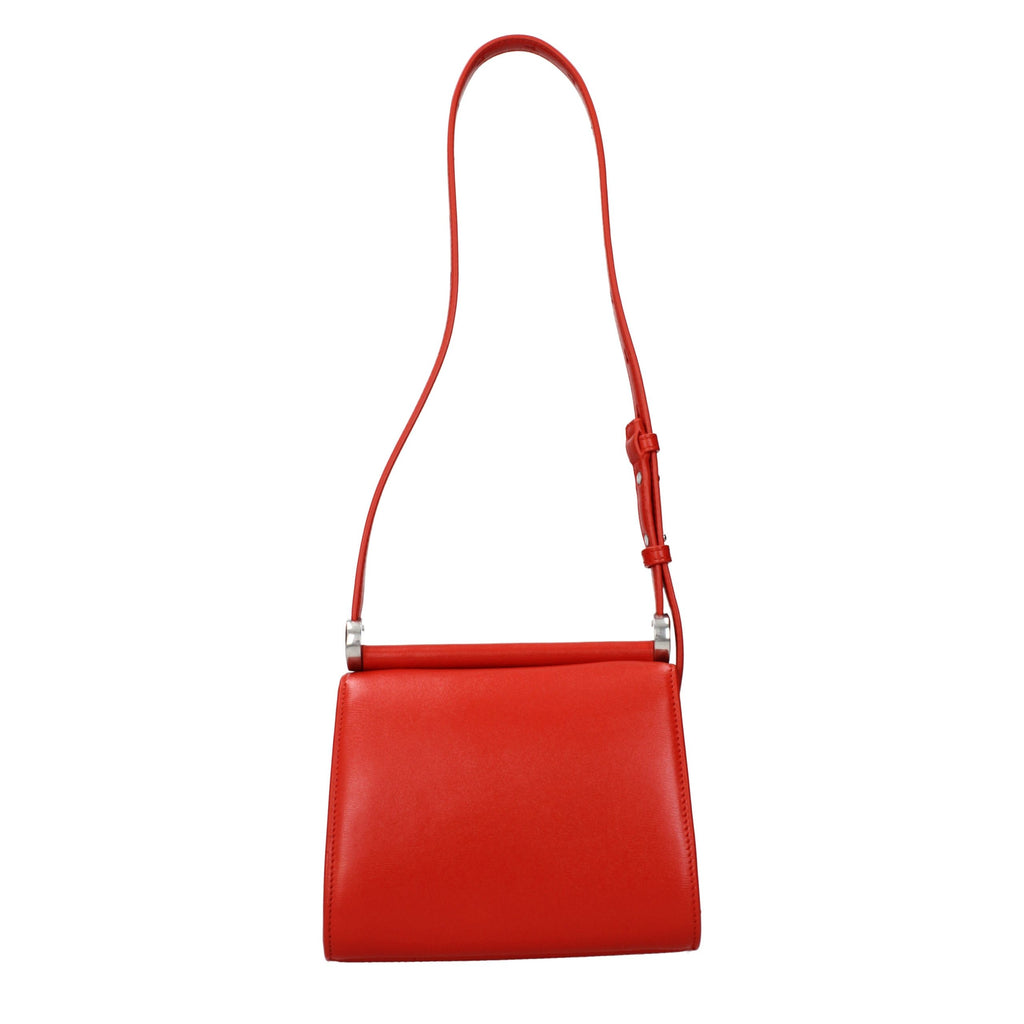 Red Leather Shoulder Bag