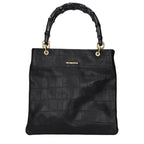Black Leather Handbag