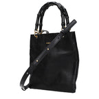 Black Leather Handbag